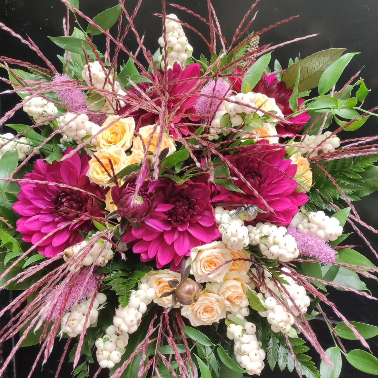 Bouquet de saison aux couleurs vives